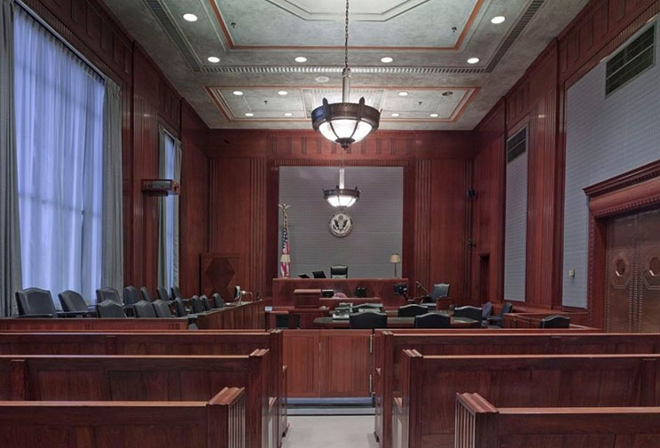 Interior of Court Room